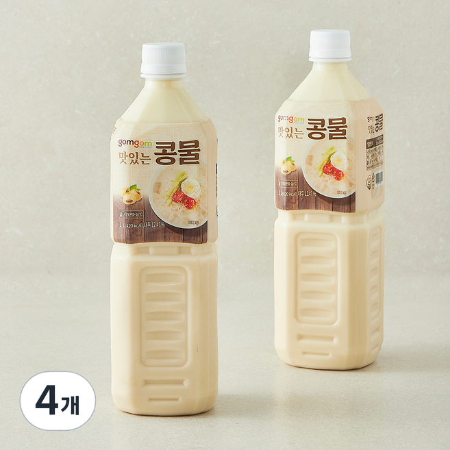곰곰 맛있는 콩물, 4개, 1L