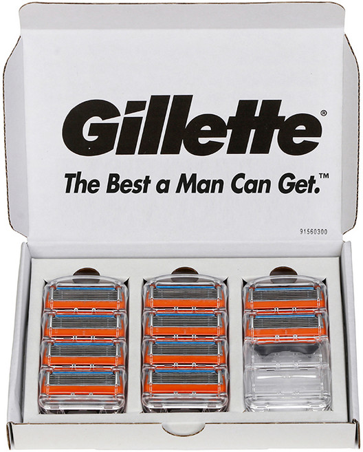 질레트 퓨전 매뉴얼 면도날, 10개입, 1개