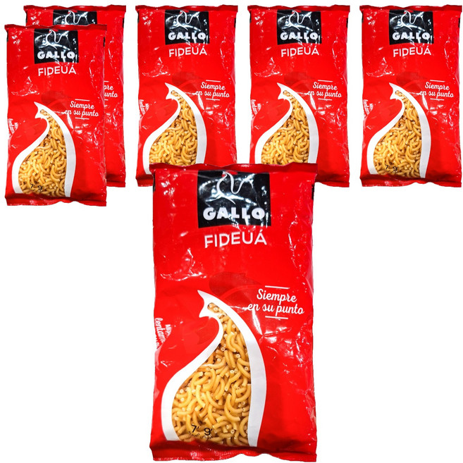 西班牙 GALLO 公雞牌 小彎管FIDEUA, 250g, 6包