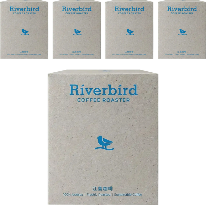 Riverbird 江鳥咖啡 長愛 濾掛式咖啡 001青山雀鳥, 10g, 10包, 5盒
