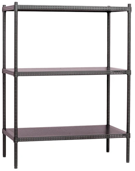 dayneeds 日需百備 極致工藝 烤漆架, 黑色, 3層