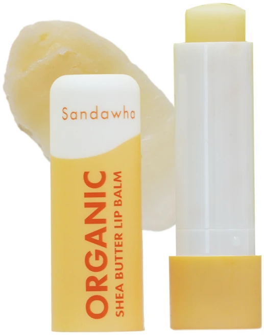 산다화 유기농 시어버터 립밤, 혼합색상, 4.5g, 1개 - 쿠팡