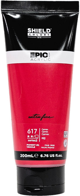 쉴드 에픽아크릴 물감, 200ml, 1색