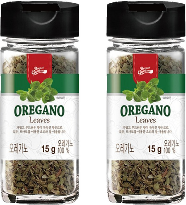 브레드가든 오레가노, 15g, 2개