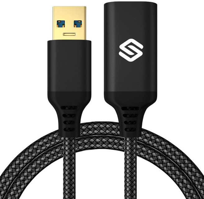 스페이스쉴드 연장선 USB 3.0 고속 연장 케이블, 1개, 1m