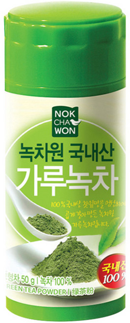 녹차원 국내산 가루녹차, 50g, 1개