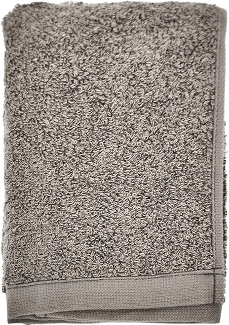 imabari towel 今治毛巾 ORIM BULKY PRO 長毛厚實款 方巾 深棕色 32x32cm 日本產 100%棉, 1條