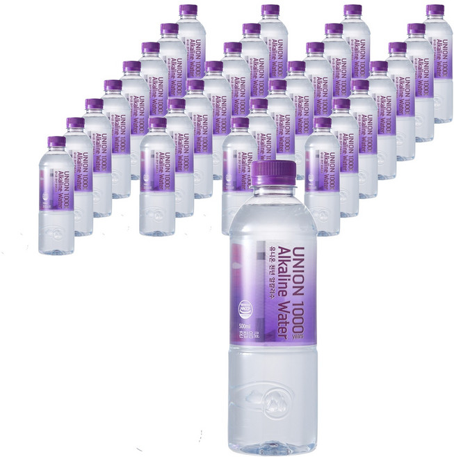 유니온천년알카리수, 500ml, 60개
