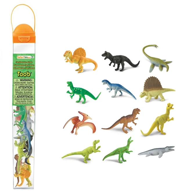사파리엘티디 육식공룡 튜브 피규어 Carnivorous Dinos 699004, 1개 - 쿠팡