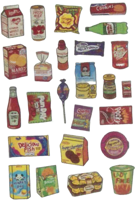 infeelME 暖空紙品 一顆甜心裝飾貼紙 120 x 180mm, 巧克沒有力, 1組