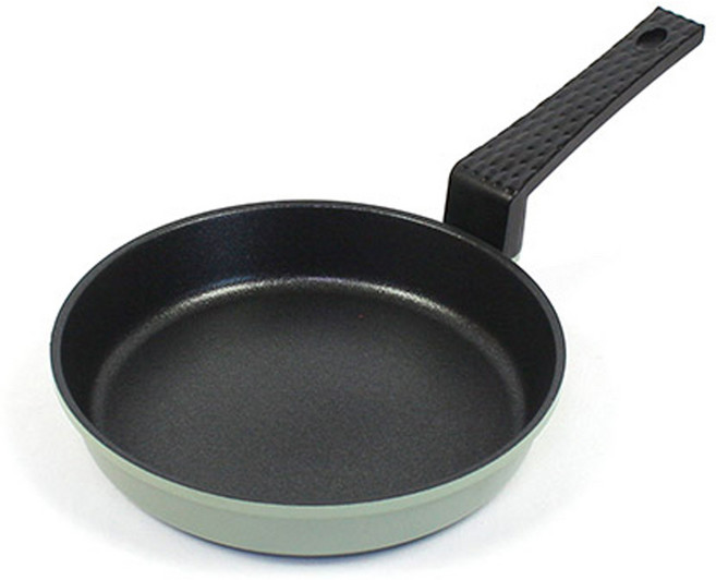 키친아트 인덕션 IH모던 그린 에그팬, 16cm, 1개