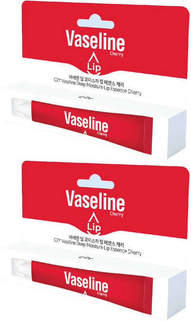 시투와이 바세린 딥 모이스처 립 에센스 체리 대용량, 2개, 20ml, 체리향