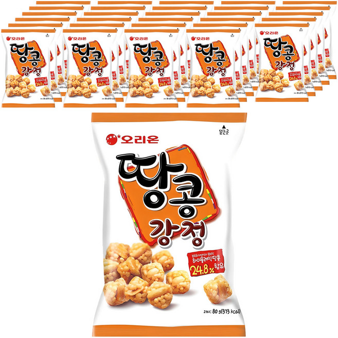 오리온 땅콩강정, 80g, 36개