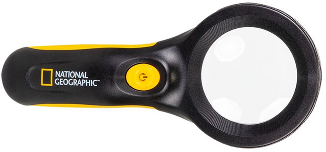 NATIONAL GEOGRAPHIC 國家地理 3倍LED放大鏡 23.5 x 19.5 x 5.5cm 240g, 1盒