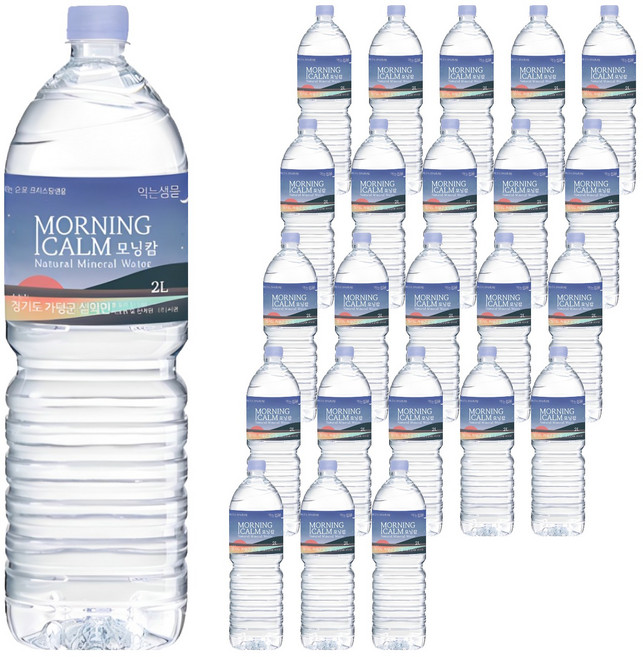 모닝캄 생수, 2L, 24개