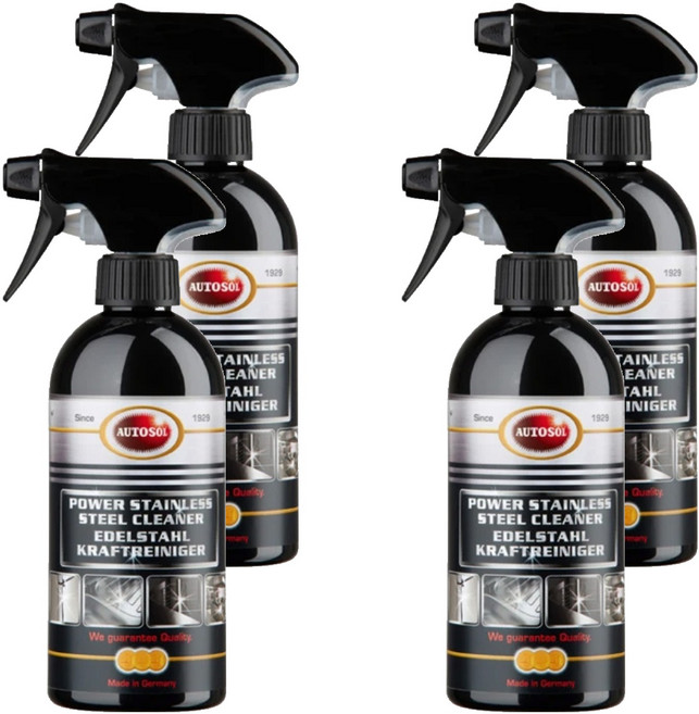 AUTOSOL 歐多索 強力不鏽鋼清潔劑, 500ml, 4瓶