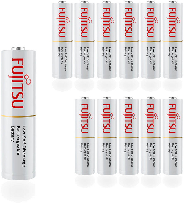 후지쯔 스탠다드 AA 충전지 2000mAh, 4개입, 3개