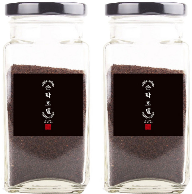 손탁호텔 잉글리쉬브랙퍼스트차 보틀 리필, 80g, 1개입, 2개