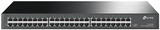 tp-link 48埠Gigabit桌上型乙太網路金屬交換器, 1個, TL-SG1048