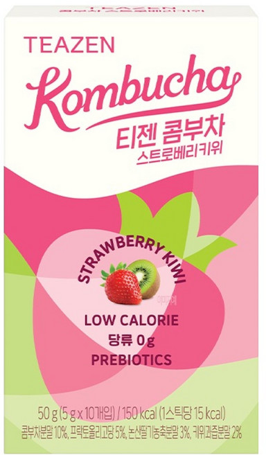 티젠 콤부차 스트로베리키위, 5g, 10개입, 1개
