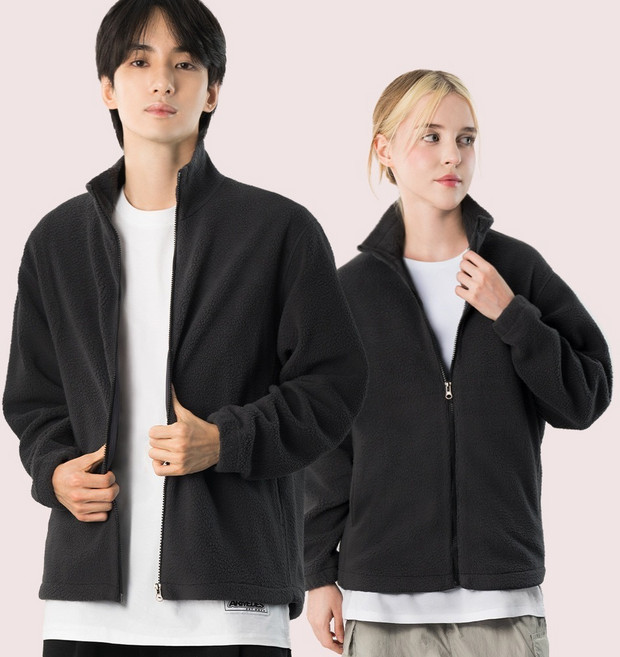 아르메데스 남녀공용 플리스 뽀글이 집업 자켓 AR-610