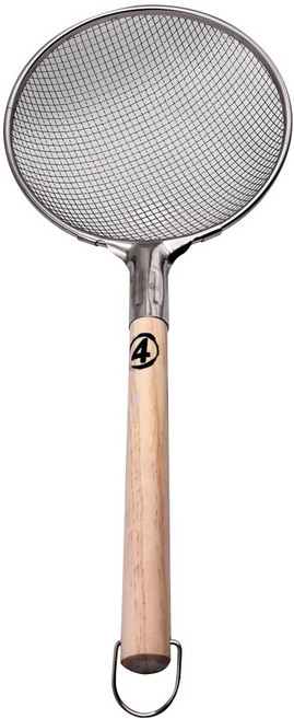 성광 뜰채 나무손잡이 굵은망, 1개