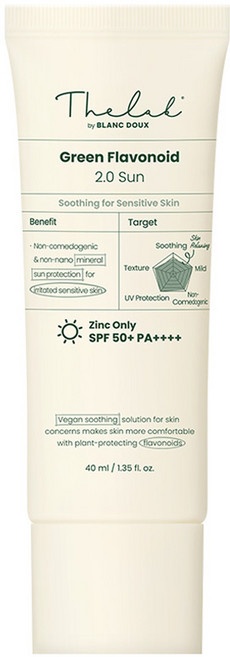 더랩바이블랑두 그린 플라보노이드 2.0 선 SPF 50+ PA++++, 40ml, 1개