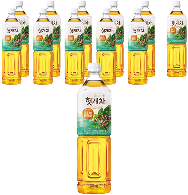 웅진 헛개차, 1.5L, 12개