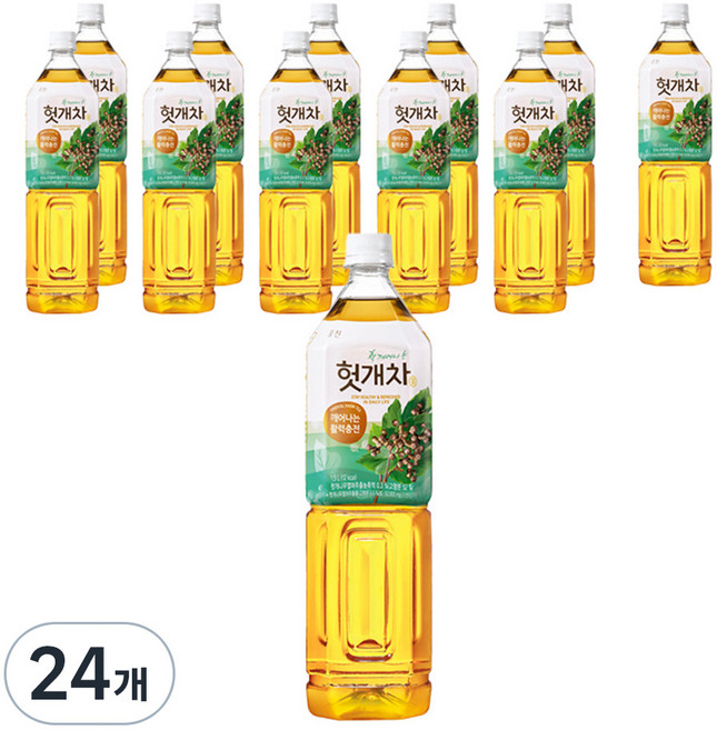 웅진 헛개차, 1.5L, 24개
