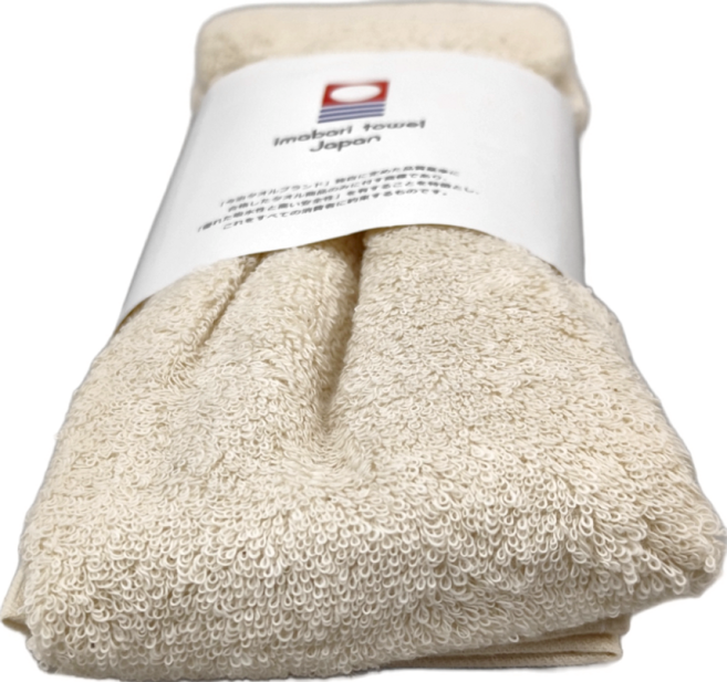imabari towel 今治毛巾 ORIM BULKY PRO 長毛厚實款 今治認證毛巾, 自然色, 1條