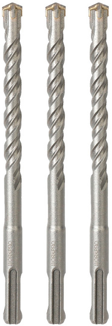 워크프로 SDS기리 4날 6 x 210 mm WP401308, 3개