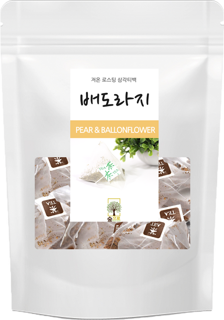 숲으로허브 배도라지차 삼각티백, 1g, 100개입, 1개