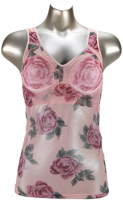 러블리온 통기성 장미플라워 망사 브라런닝 RUIE0