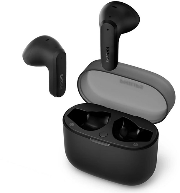 PHILIPS 飛利浦 Wireless 耳塞式 無線耳機 Water-resistant Bass Boost Auto-Pairing 黑色 TAT2139