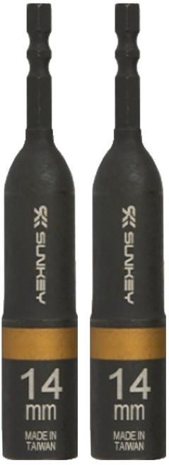 썬키 롱비트소켓 14mm SKB-14G, 2개