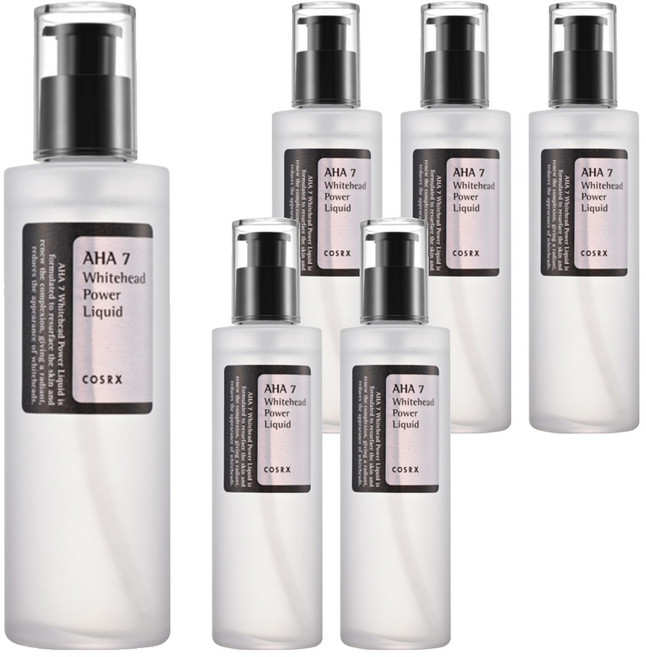 코스알엑스 아하 7 화이트헤드 파워 리퀴드, 100ml, 6개