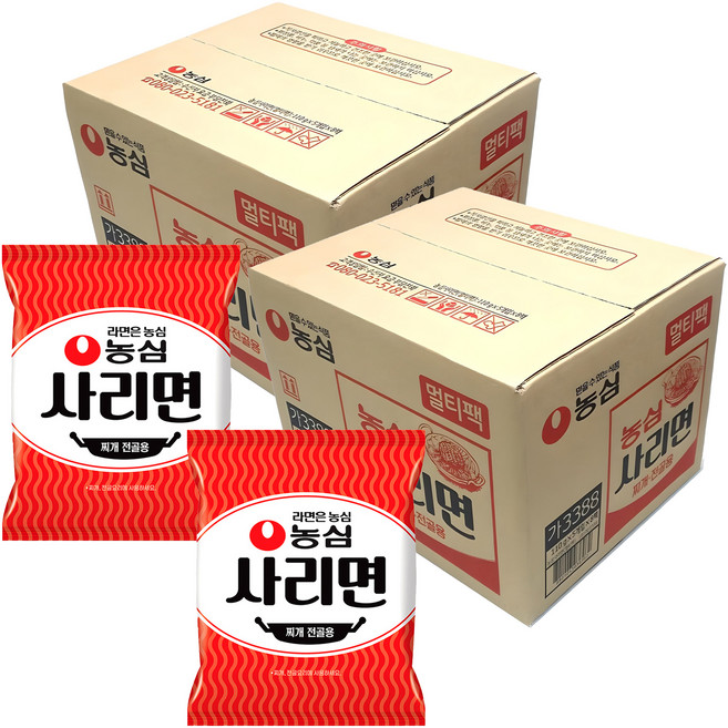 농심 사리면 110g, 80개