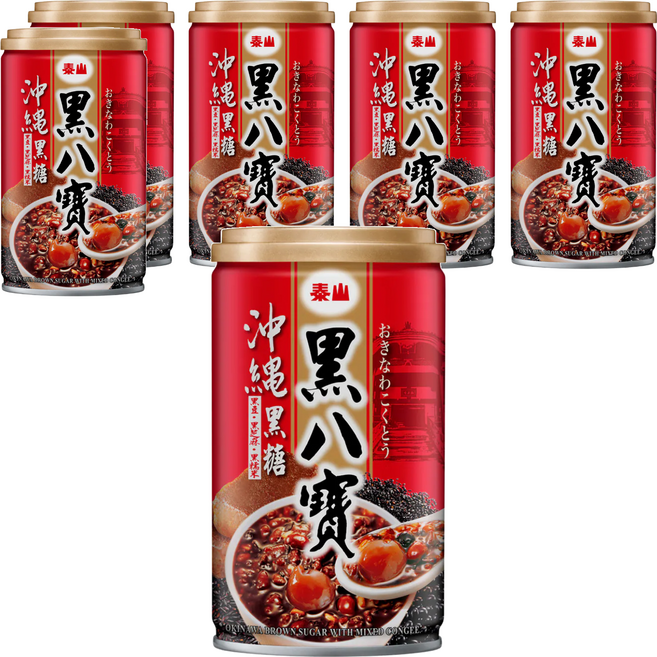 TAISUN 泰山 黑八寶, 340g, 6罐