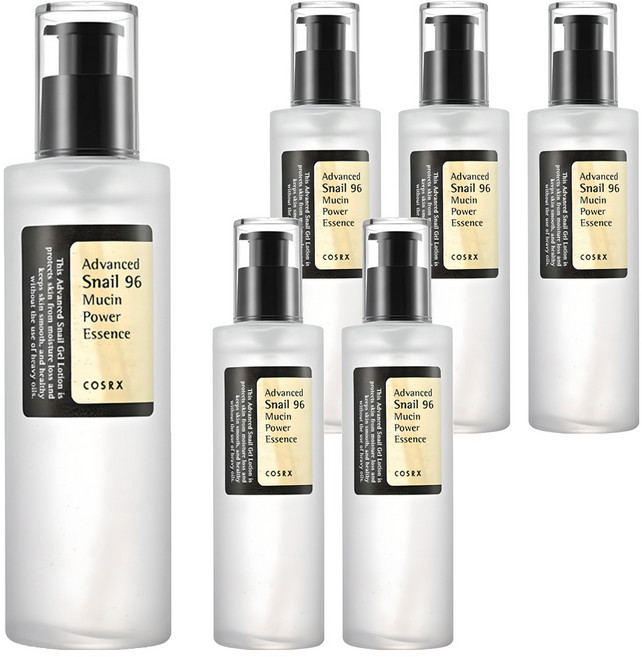 코스알엑스 어드벤스드 스네일 96 뮤신 파워 에센스, 100ml, 6개