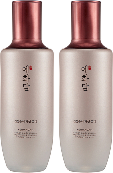 더페이스샵 예화담 천삼송이 자생 유액 로션, 140ml, 2개