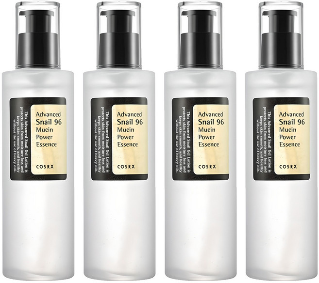 코스알엑스 어드벤스드 스네일 96 뮤신 파워 에센스, 100ml, 4개