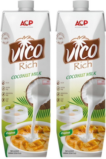 HoneyTree Rich椰奶, 1L, 2瓶