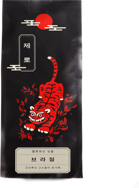 HELLO MORNING Zero巴西咖啡豆, 500g, 無研磨咖啡豆, 1包