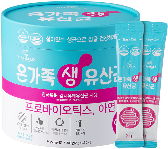 비타할로 온가족 생 유산균, 300g, 1개