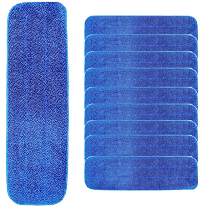 월드크린 극세사 물걸레용 루프 패드 중형, 10개