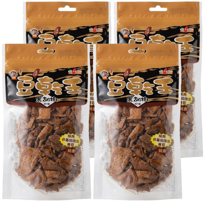 Onlyone 海龍王 豆乾王 黑胡椒, 250g, 4包