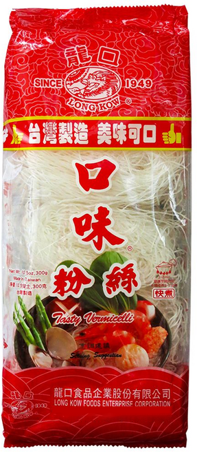 龍口 口味粉絲, 300g, 1包