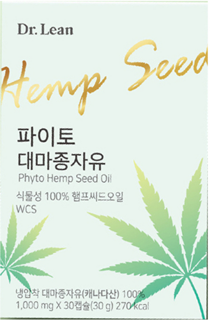 닥터린 파이토 대마종자유, 30정, 1개