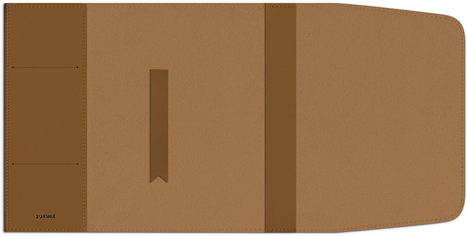 소이믹스 러브썸 북커버 + 북마크 멀티 S, 카멜브라운, 1세트