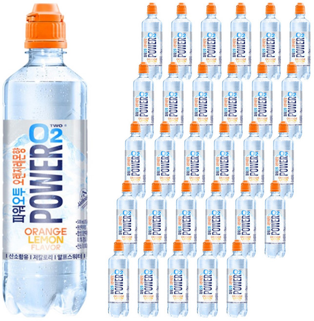 파워오투 오렌지레몬, 500ml, 30개